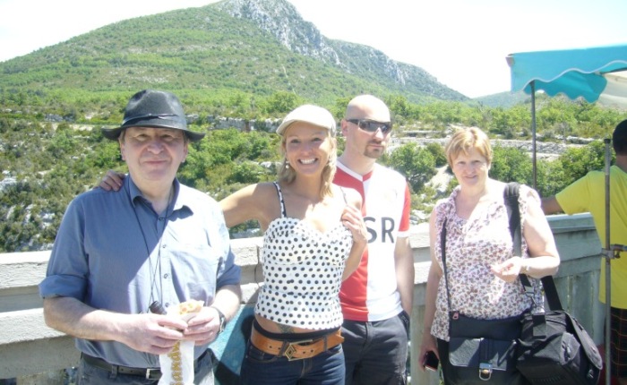 Vijf jaar geleden: benji-springen in de Provence