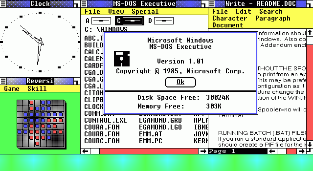 35 jaar geleden: Windows 1.0