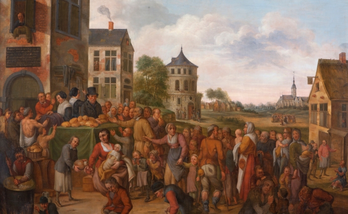 Vijf jaar geleden: schilderij van OCMW Temse op Gentse expo over armoede in België sinds 1800