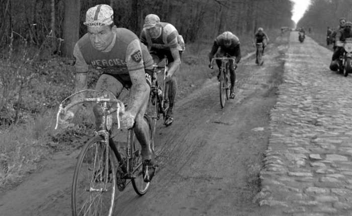 Raymond Poulidor en Parijs-Roubaix